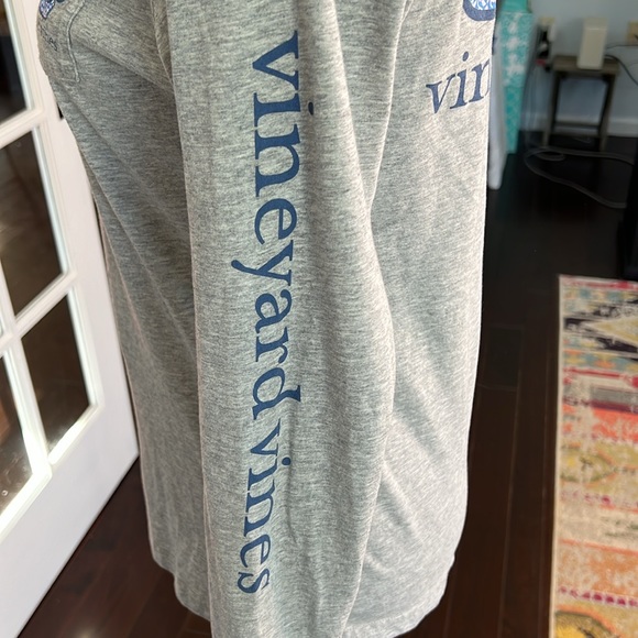 VINEYARD VINES long sleeve tee, grey size XS - Picture 7 of 8